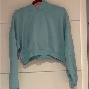 crop hoodie